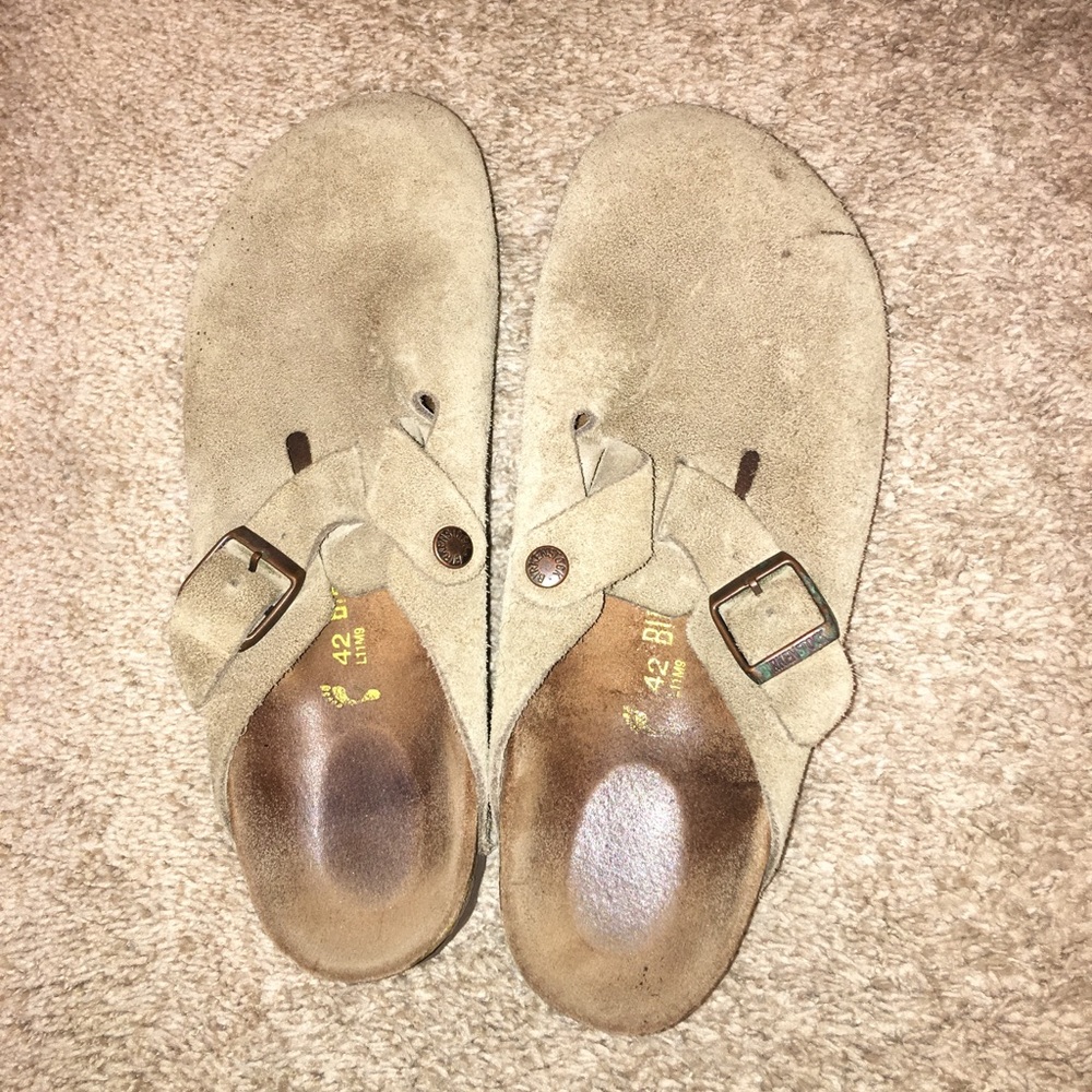 Birkenstock Boston Suede leather shoe